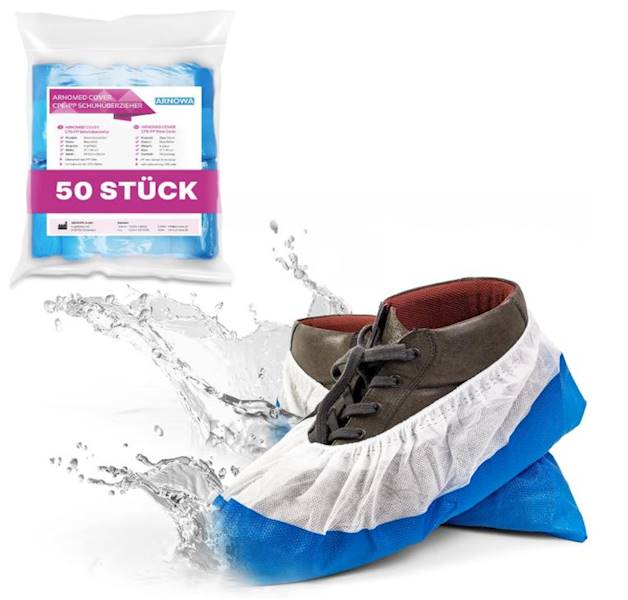 Ochraniacze wielorazowe CPE/PP na buty 50 szt.