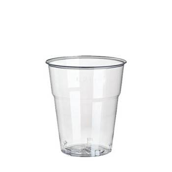 SZKLANKA KUBEK 400/550ml FI-95 PET 50szt K16