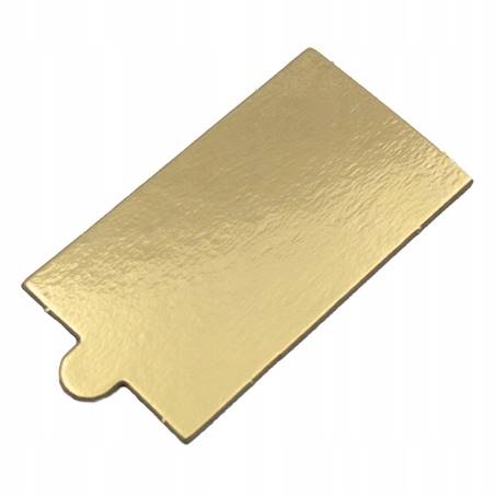 Tacka bankietowa złota 9x5cm 1szt OP200
