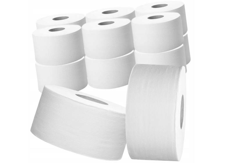 Papier toaletowy Jumbo celuloza 2W 140m 12szt