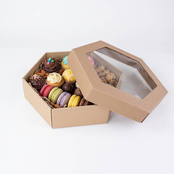 Pudełko Party Box premium z oknem 315×315×90 10szt