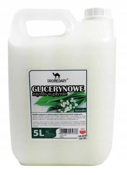 MYDŁO GLICERYNOWE W PIANIE KONWALIA 5L