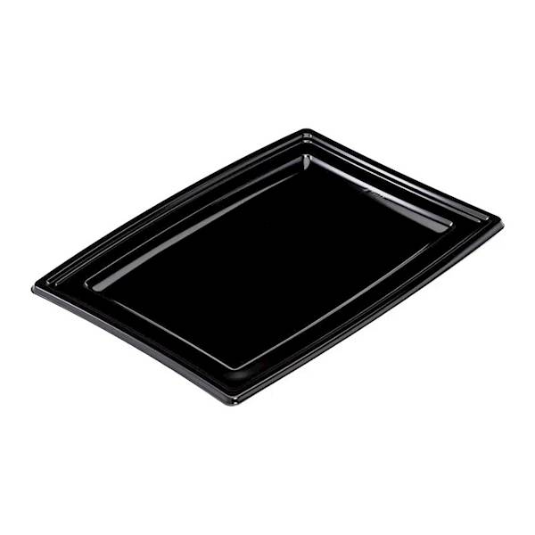 Taca cateringowa czarna 35×25×10cm 5szt 