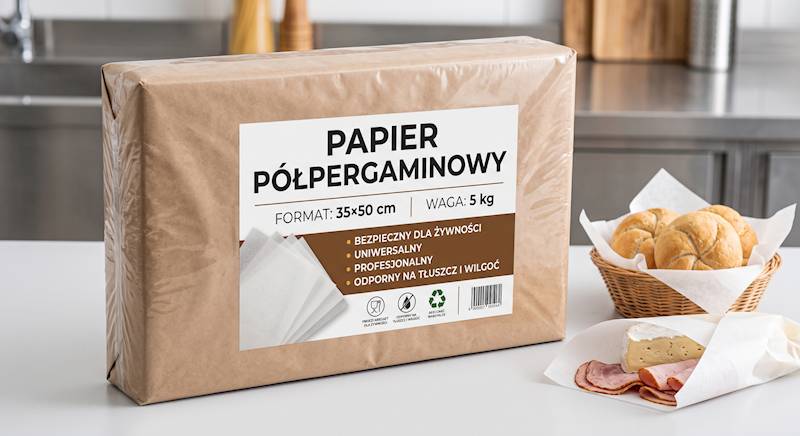 Papier półpergamin 40g 35x50cm 5kg