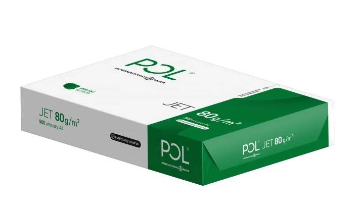 Papier ksero POL JET A3 – klasa A 80gsm 500 ark