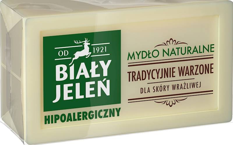 MYDŁO W KOSTCE BIAŁY JELEŃ 150G
