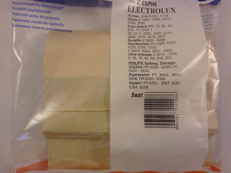 EL01.IZ-E5. Electrolux/Philips kpl5