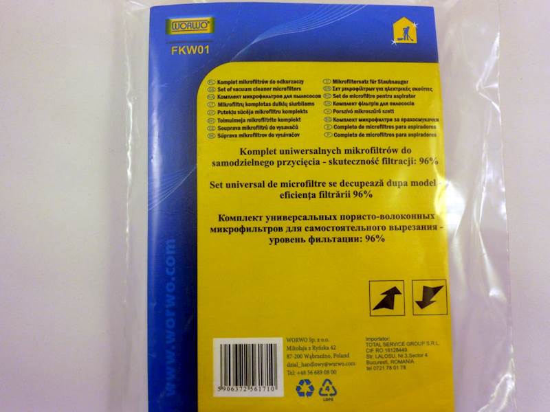 FKW01 Filtry uniwersalne