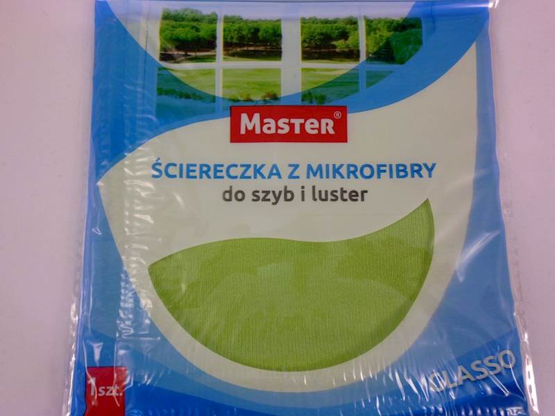ŚCIERKA mikrofibra MASTER GLASSO