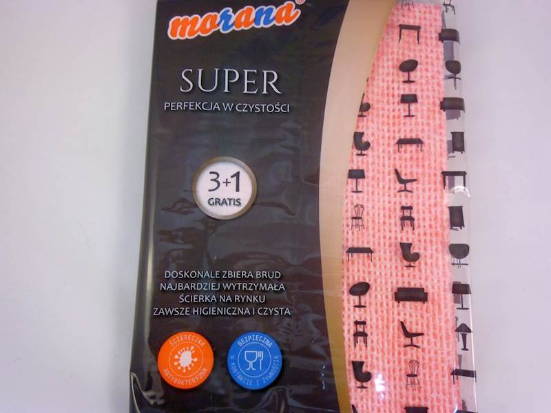 ŚCIERKA MORANA SUPER 3szt