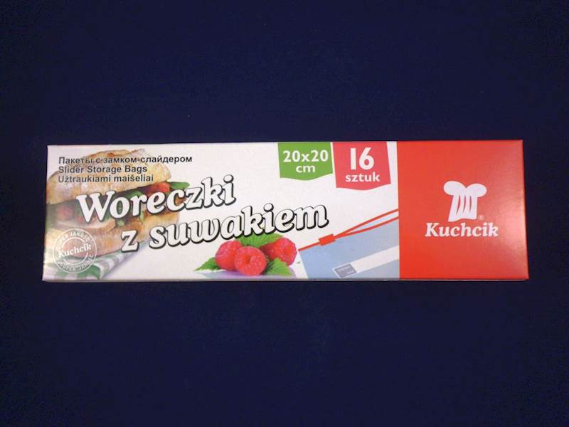 WORECZKI MROŻONKI 1,5L/16szt z suwakiem