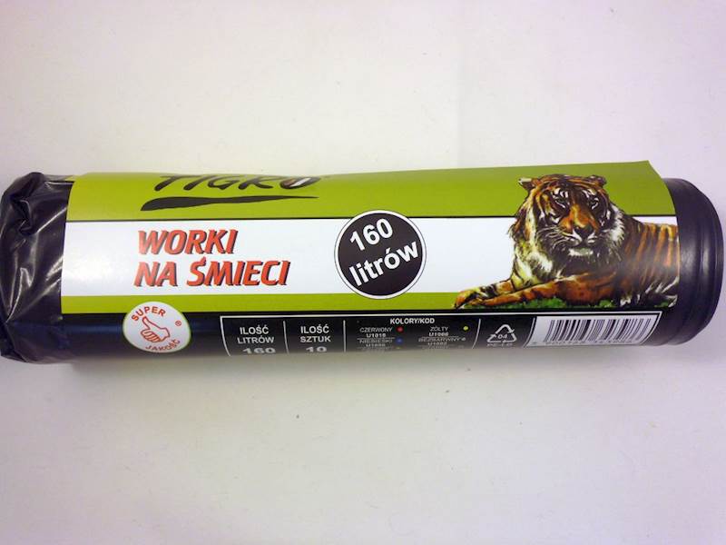 WORKI NA ŚMIECI 160L /10/
