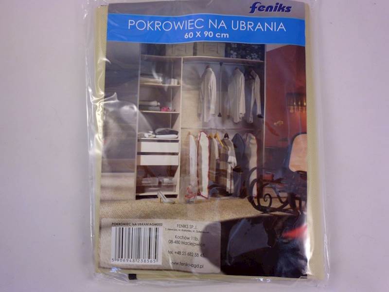 Pokrowiec na ubrania 60x90