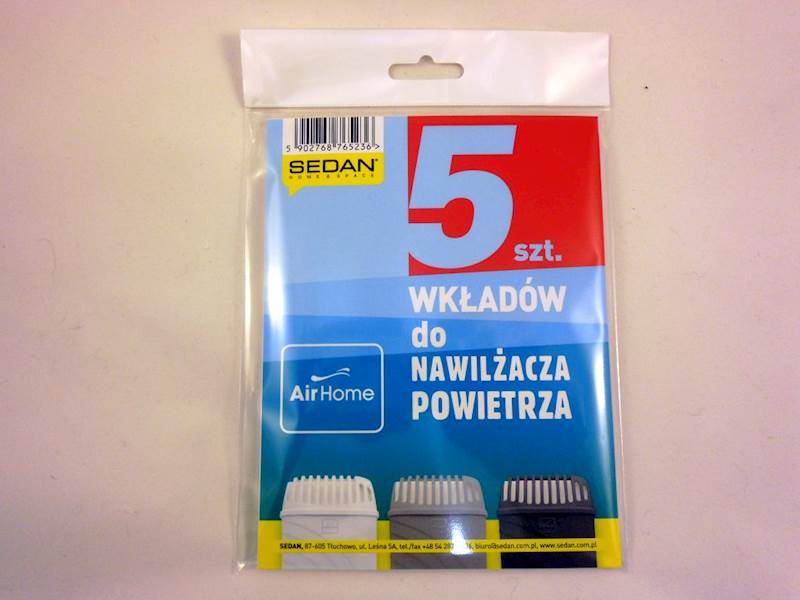 Wkład do nawilżacza powietrza 5szt