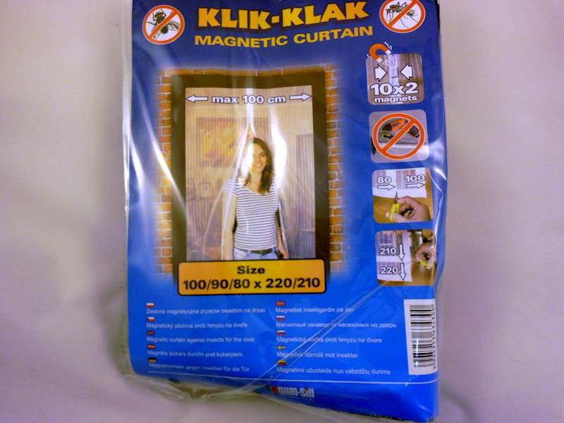 Zasłona magnetyczna 100x210/220 KLIK-KLAK
