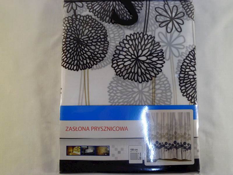Zasłona prysznicowa POLIESTER