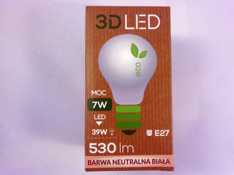 E-27 7W LED neutr.