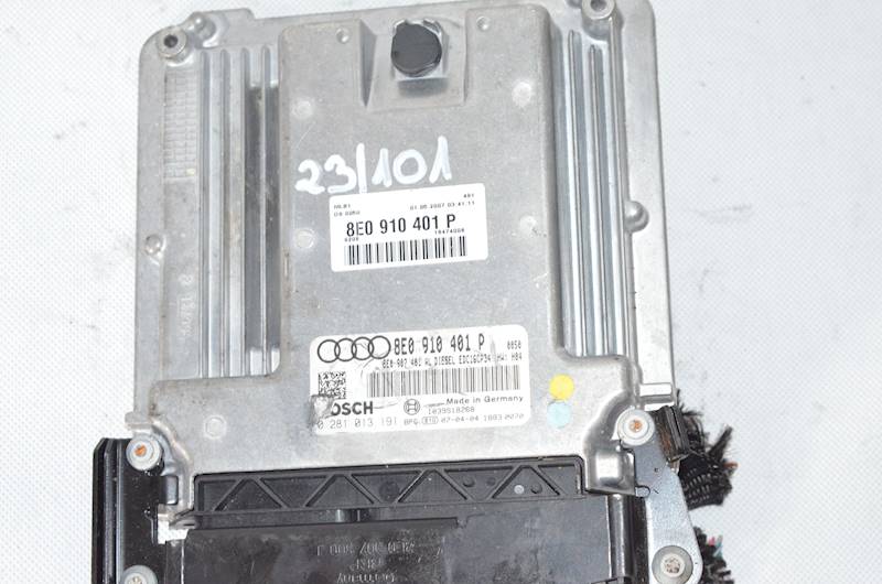 Sterownik Audi A4 B7 A6 C6 A8 D3 Q7 3.0 TDI ASB 8E0910401P 8E0907401AL
