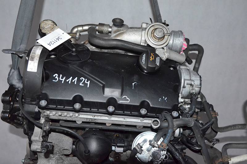 Silnik VW Sharan LIFT Seat Alhambra Galaxy 1.9 TDI 115 KM KOMPLETNY AUY BVK