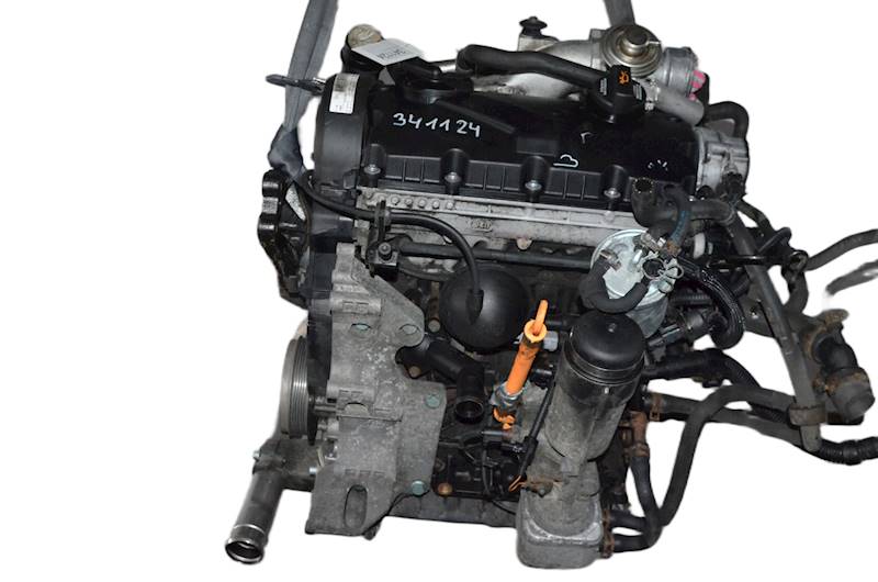 Silnik VW Sharan LIFT Seat Alhambra Galaxy 1.9 TDI 115 KM KOMPLETNY AUY BVK