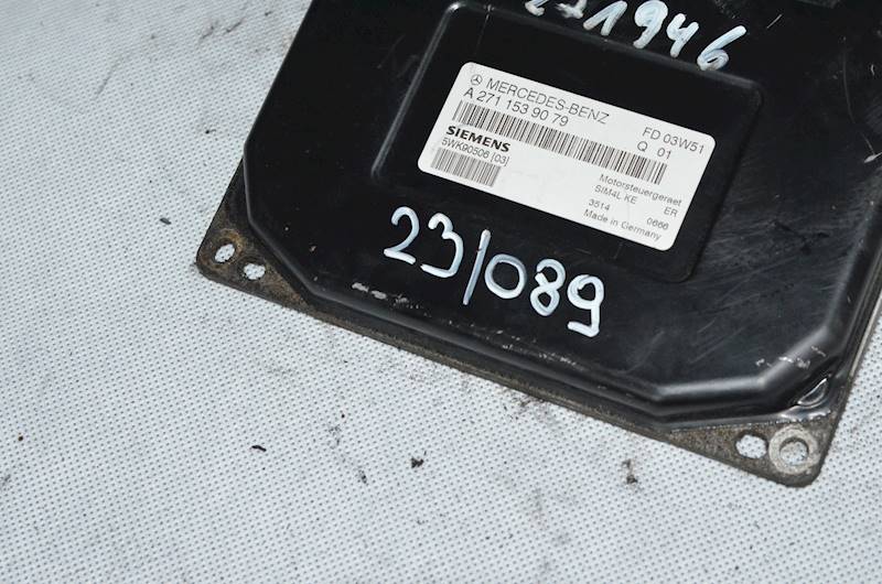 Sterownik Mercedes C W203 CLK E Klasa W211 1.8 KOMPRESSOR 5WK90506 271.946