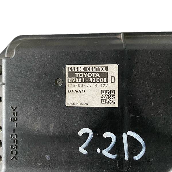 Komputer Sterownik Silnika Toyota RAV4 III 2.2 D4D 89661-42C00 175800-7734