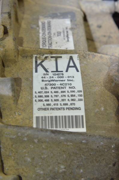 Skrzynia biegów Reduktor Kia Sorento 2.5 CRDI D4CB AUTOMAT 47300-4C210 X1BA