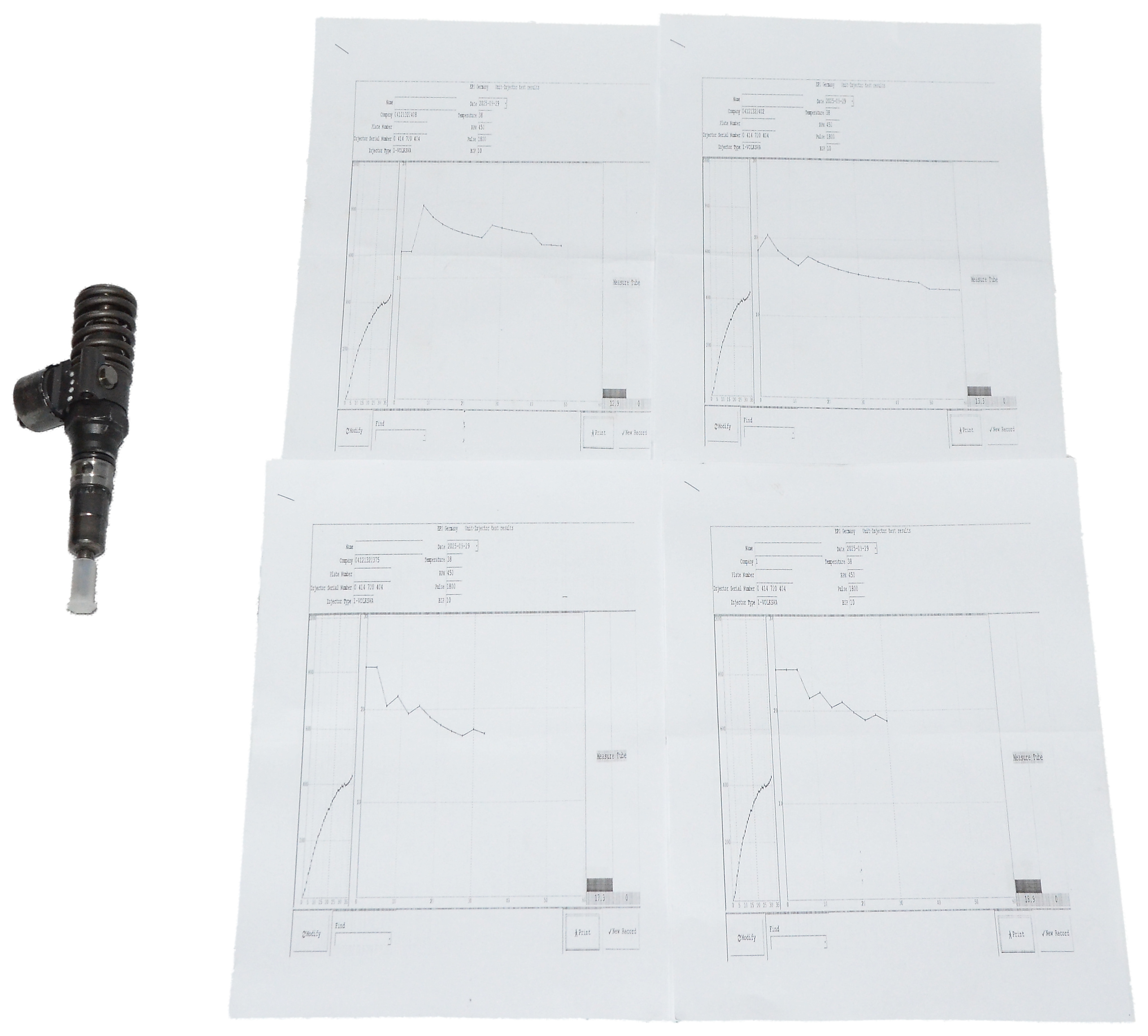 Wtryski VW Golf V Audi A3 A4 Seat Leon 2.0 TDI BKD AZV 03G130073G KOMPLET