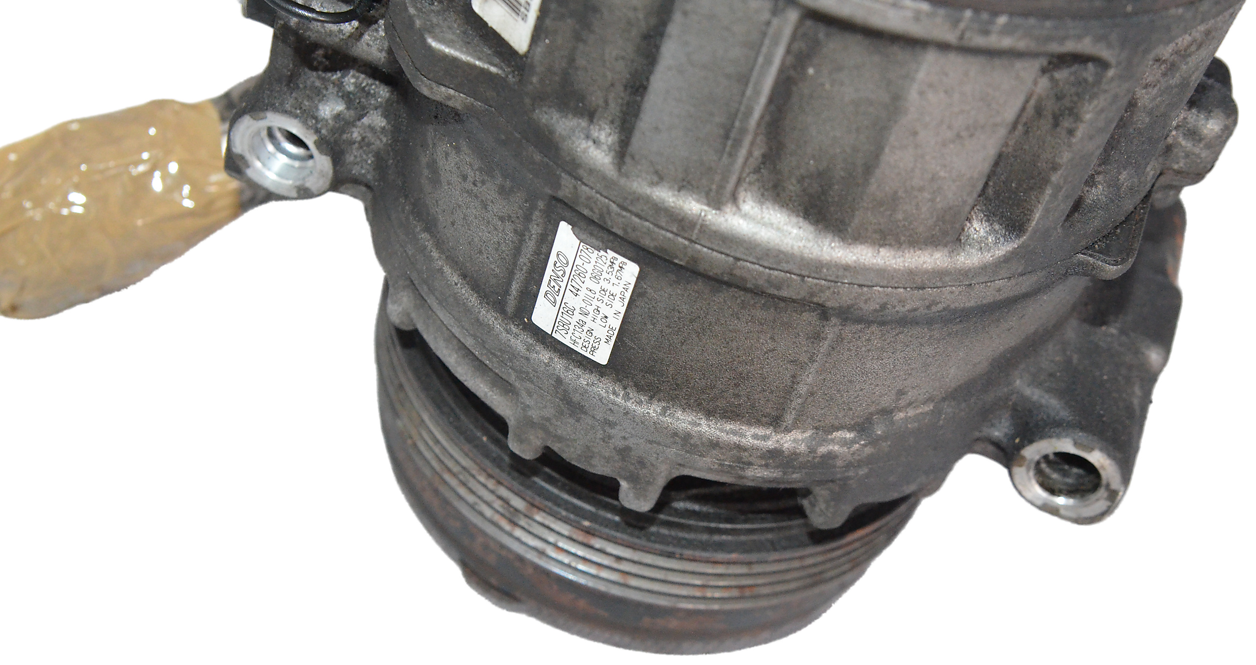 Sprężarka klimatyzacji BMW X3 E83 E60 E61 3.0d 306D3 M57 447260-0782 4 PK