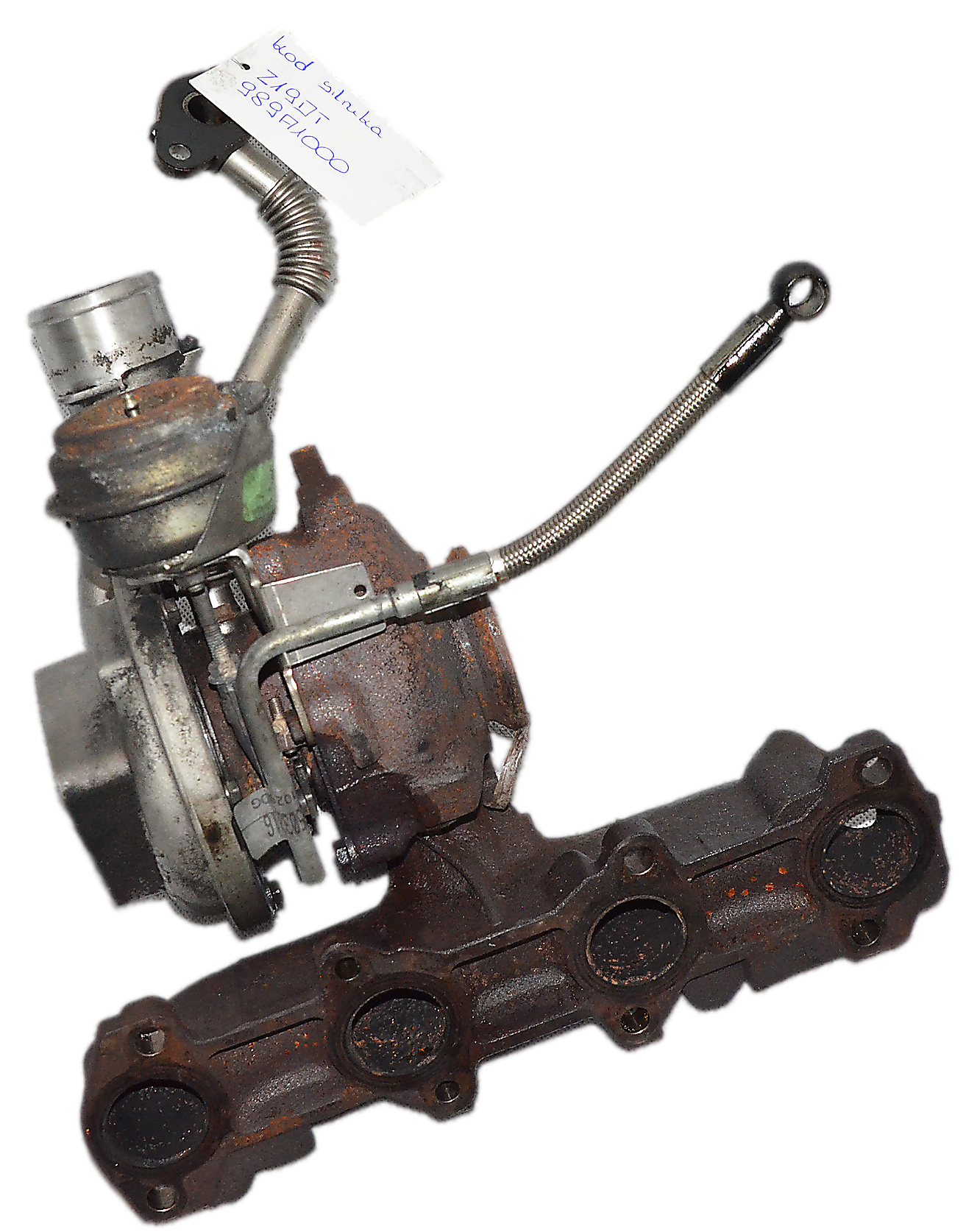 Turbina Alfa Romeo 159 Fiat 1.9 JTD JTDM 120 KM 55205181 989A1000 939A1000