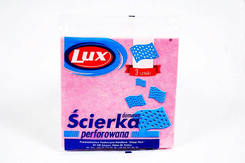 ŚCIERKA DOM.PERFOROWANA 3SZT.LUX 2317