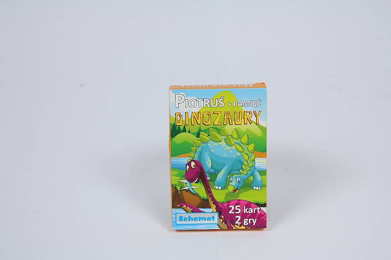 KARTY PIOTRUŚ+PAMIĘĆ 1657 DINOZAURY  /10/