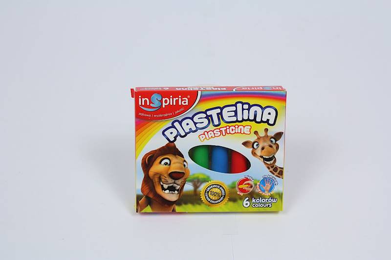 PLASTELINA 6 SCH /80/ 3798 INSPIRIA