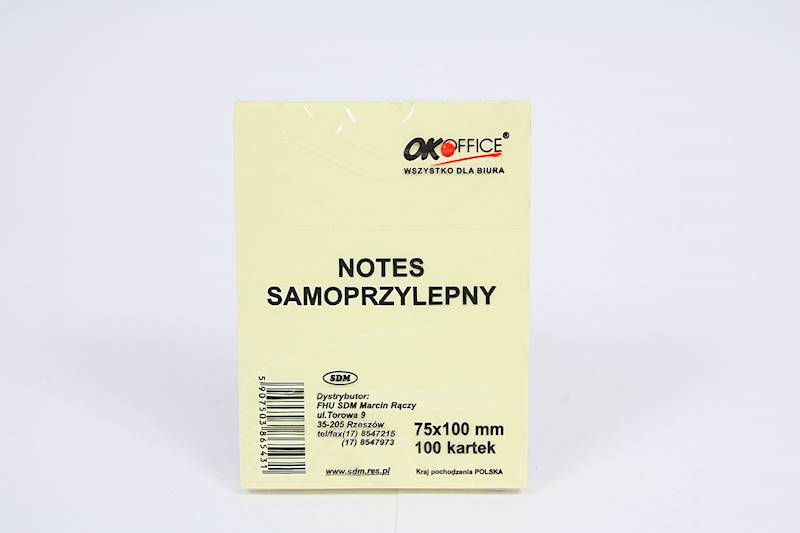 NOTES SAMOPRZYLEPNY 75x100   /12/ 5431