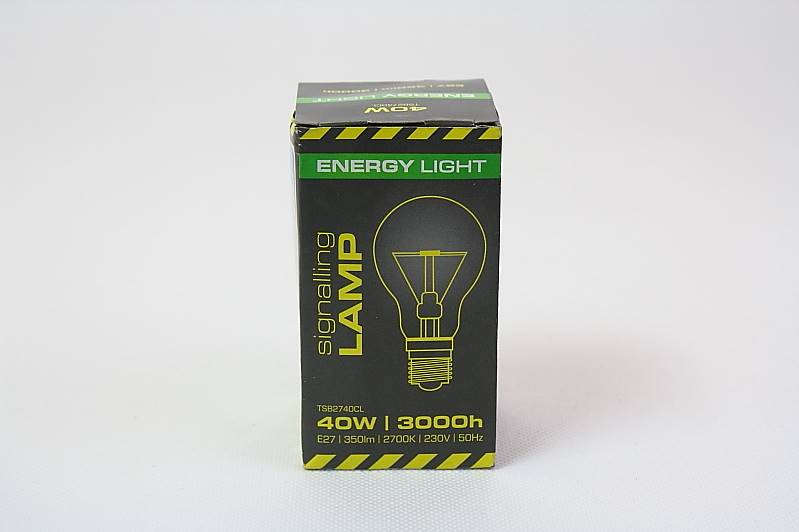 ŻARÓWKA 40W E-27 0895 sygnalizacyjna