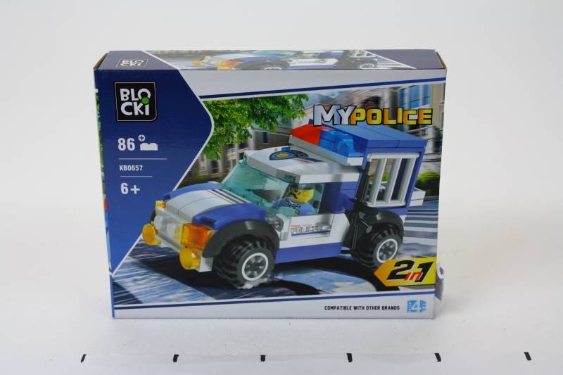 Klocki Blocki MyPolice 2 W 1 86 el.  96572
