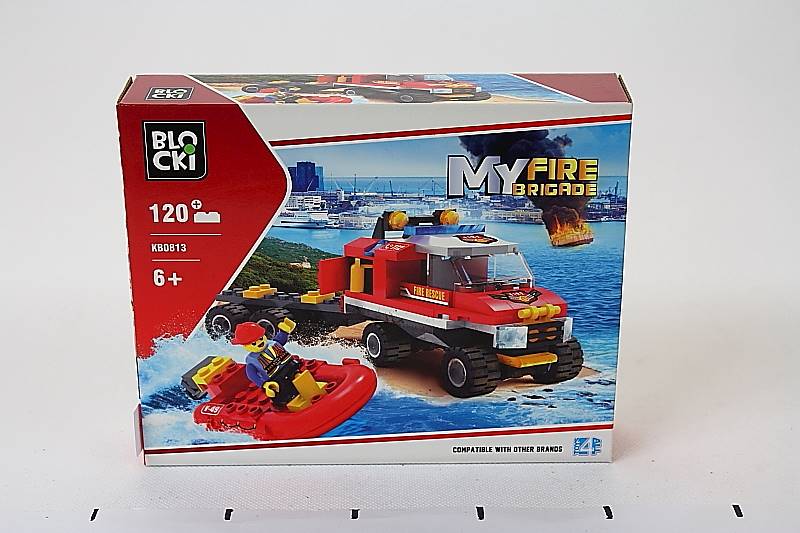 Klocki Blocki MyFire Straż Wodna 120 el.  38135