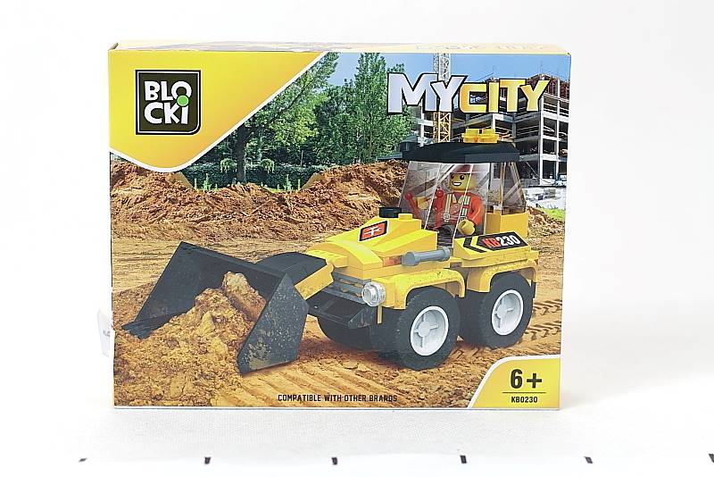 Klocki Blocki MyCity Mini Spychacz  02309