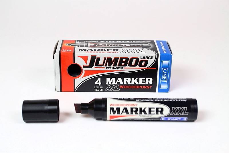 KAMET MARKER PERM.CZARNY JUMBO XXL 2299 /4/