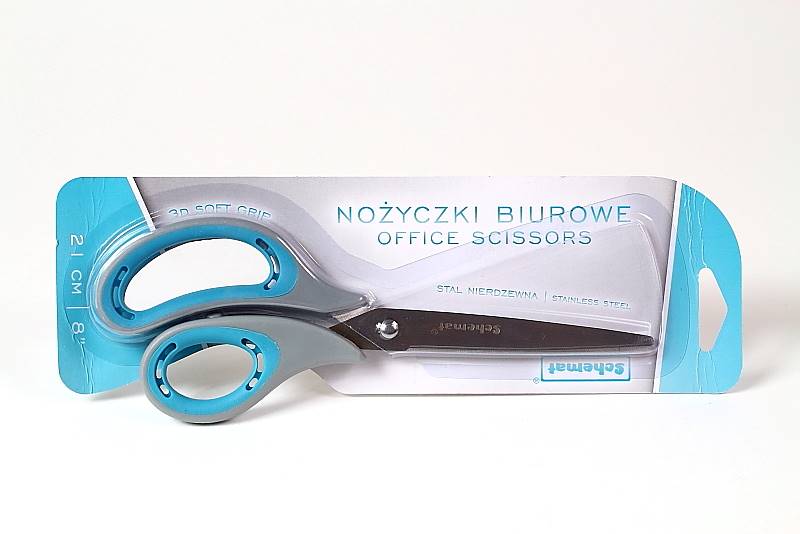 NOŻYCZKI BIUROWE 21CM 7802   /12/
