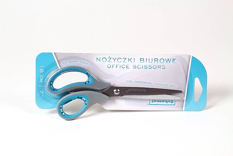 NOŻYCZKI BIUROWE 18CM 7796  /12/