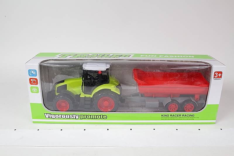 TRAKTOR Z PRZYCZEPĄ 69023