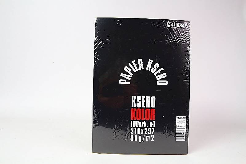 PAPIER KSERO A4 ksero.KOL 80g 0334  MIX