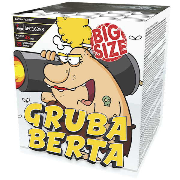 SFC16253 WYRZ. 25s 38mm GRUBA BERTA