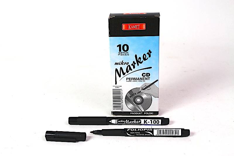 KAMET MARKER CD  K-100 CZARNY K.OKR. 0301  /10/