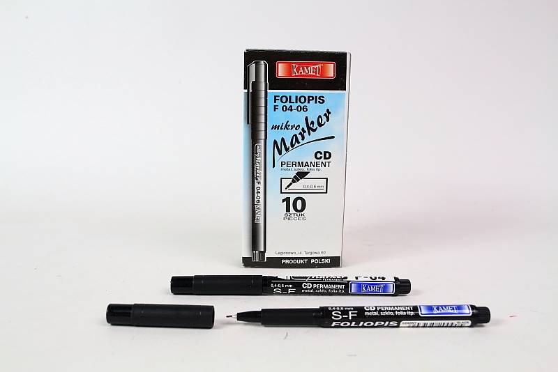 KAMET MARKER CD F-0.4 CZARNY OKR. 0905  /10/