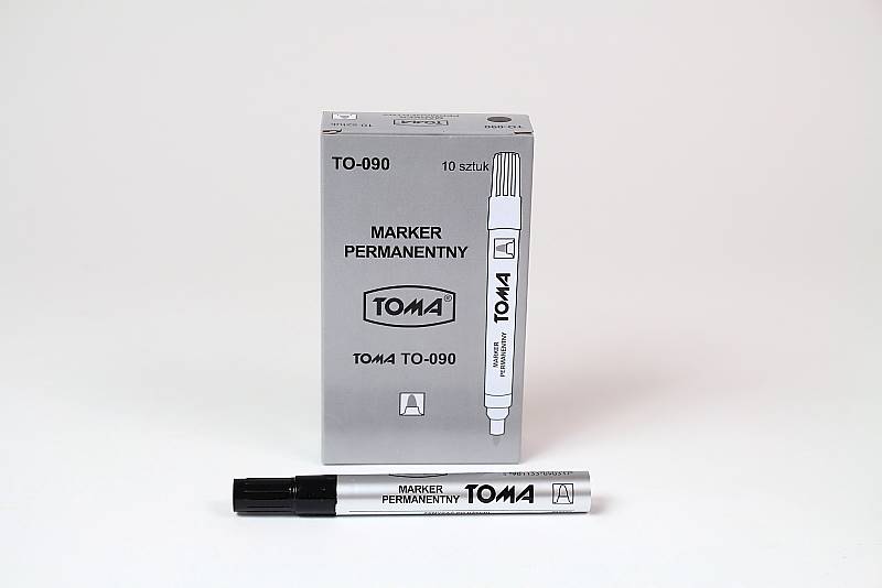 MARKER PERM OKRĄGŁY czarny  0317  /10/  TOMA