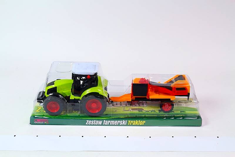 TRAKTOR Z MASZYNA ROLNICZĄ 37347