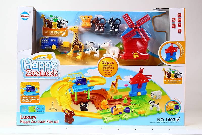 KOLEJKA MINI ZOO B/O 45947