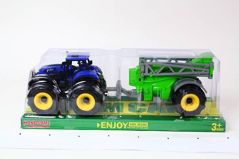 TRAKTOR Z MASZYNĄ ROLNICZĄ 56096